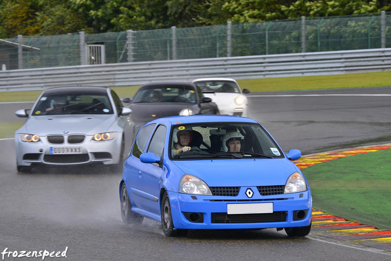 Clio vs M3 vs GT3 at Spa Francorchamps