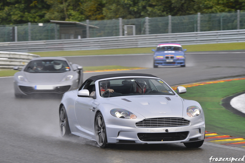 DBS vs MP4-12C at Spa Francorchamps