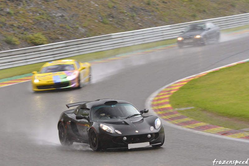 Exige vs F458 at Spa Francorchamps