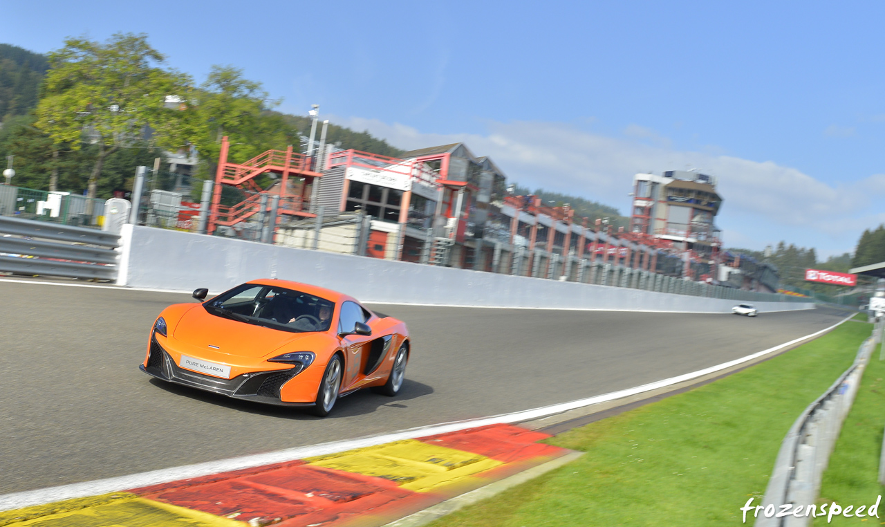 McLaren 650S Spa Eau Rouge