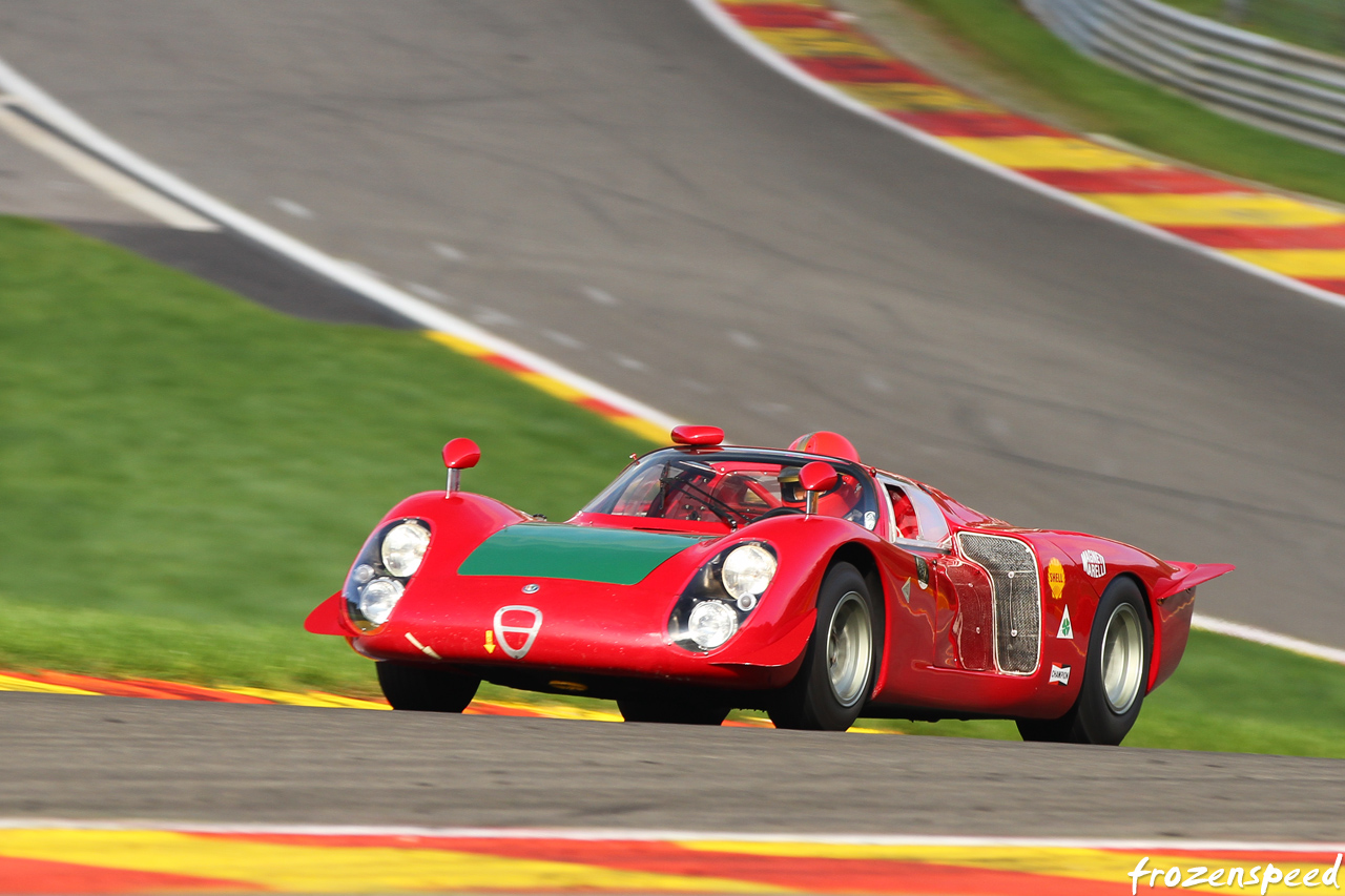 Alfa Romeo T33 Spa Eau Rouge