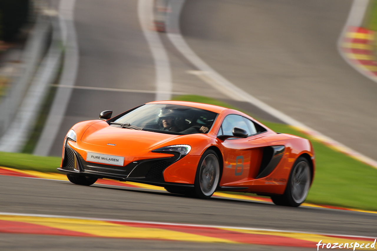 McLaren 650S Spa Eau Rouge