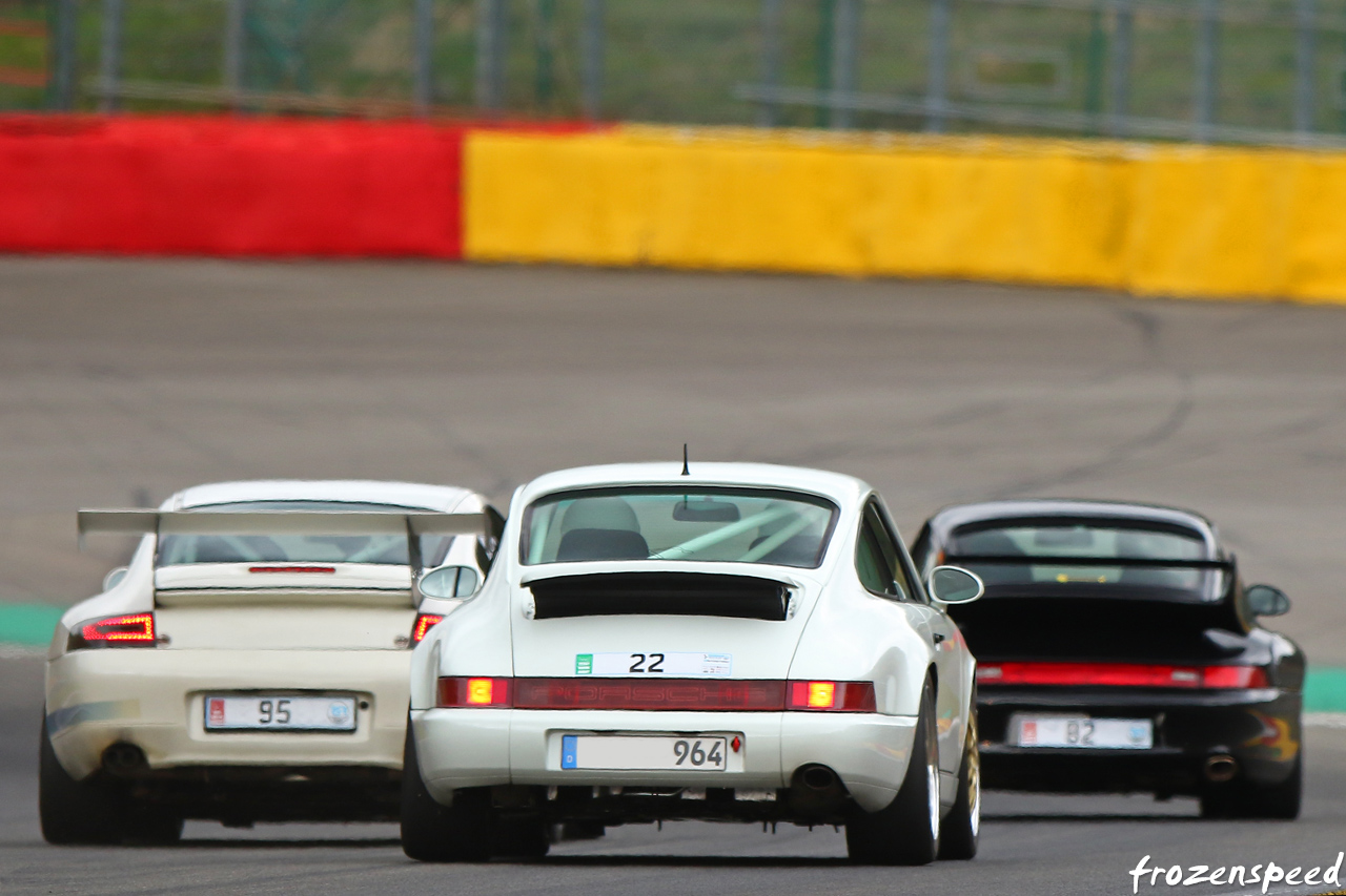 Porsche trio Spa