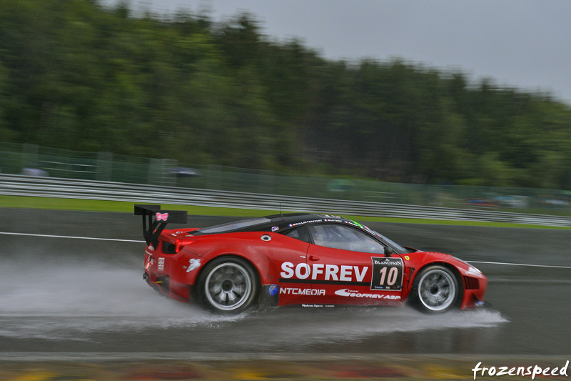 F458 rain Les Combes