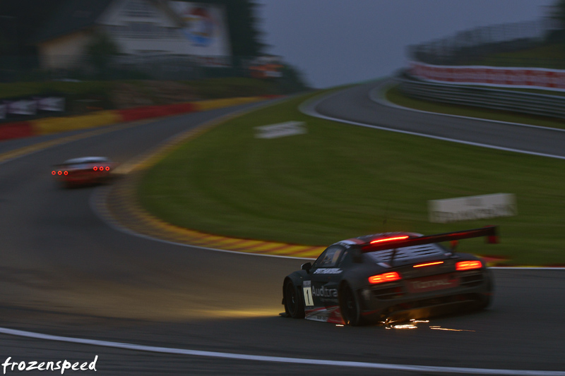 WRT R8 Ultra Eau Rouge sparks