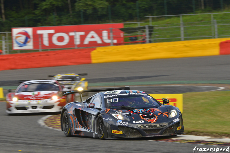 Bruno Senna McLaren MP4 12C