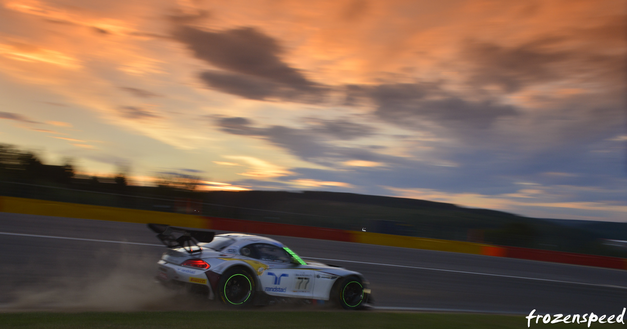 BMW Z4 evening dust