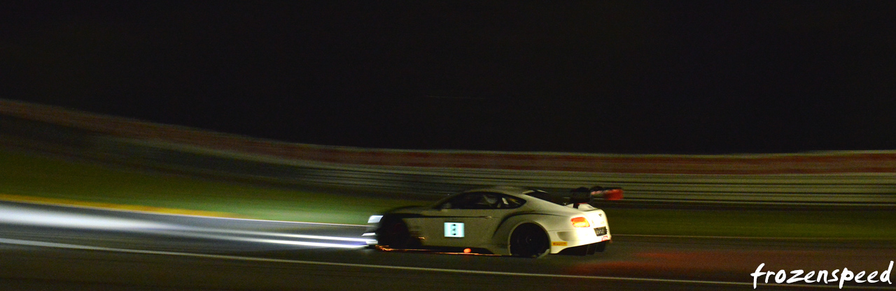 Bentley GT3 Eau Rouge sparks