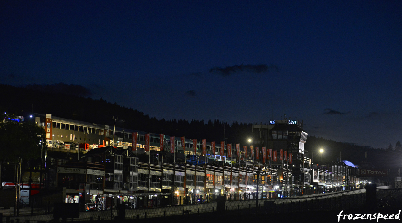 Spa 24h Uniroyal paddock