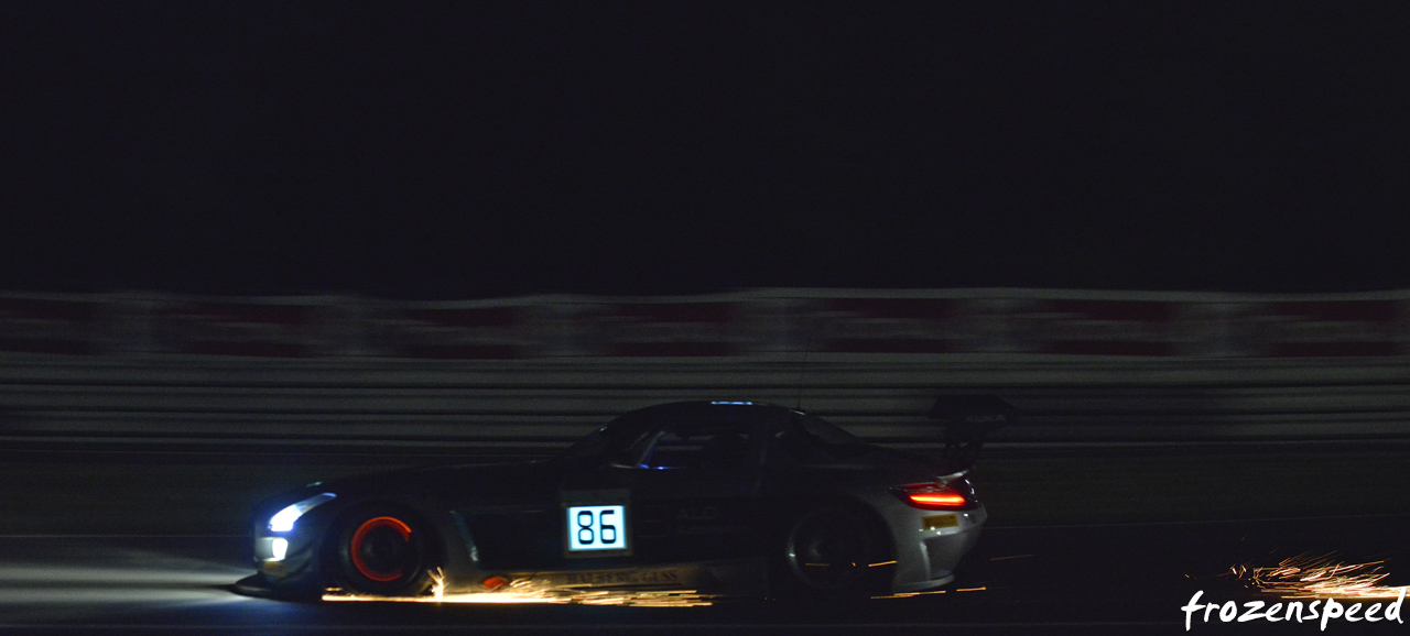 SLS Eau Rouge sparks