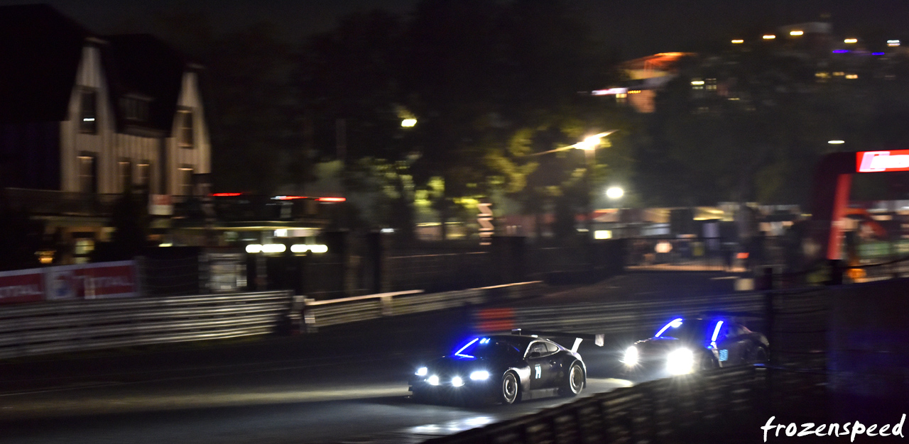 Eau Rouge by night