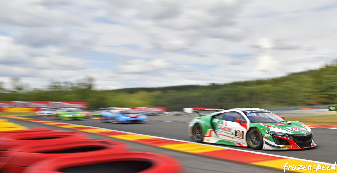 NSX GT3 race start