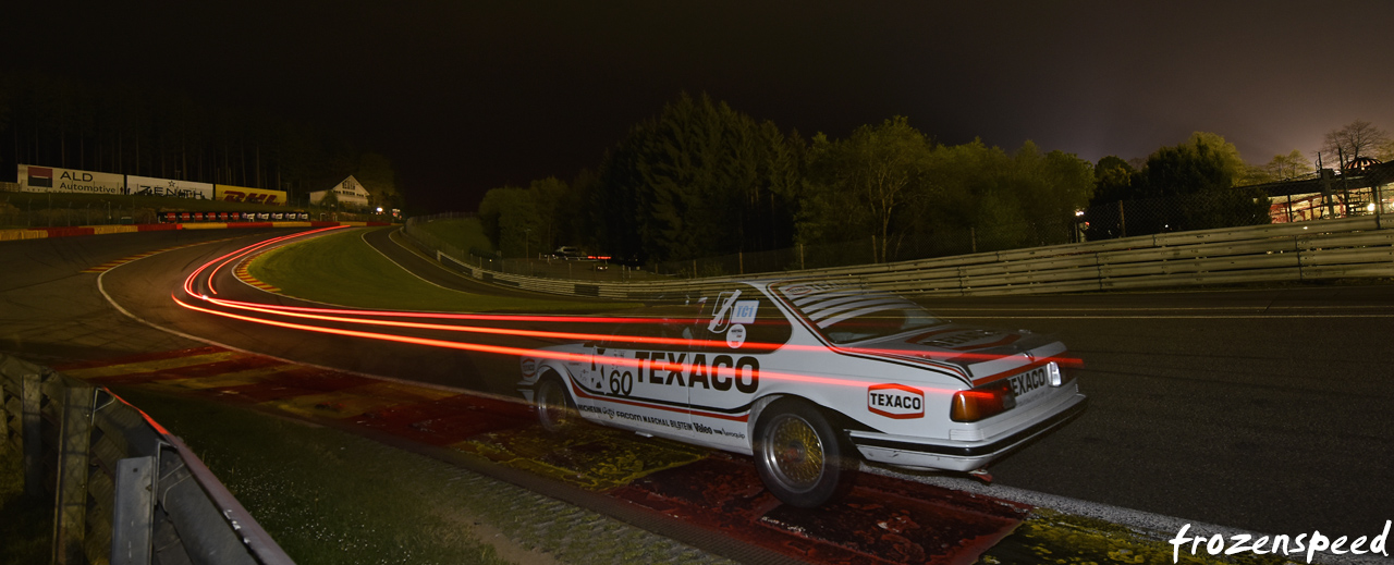 BMW 635 Eau Rouge by night