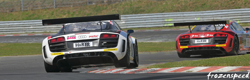 Audi R8 LMS GT3 duo