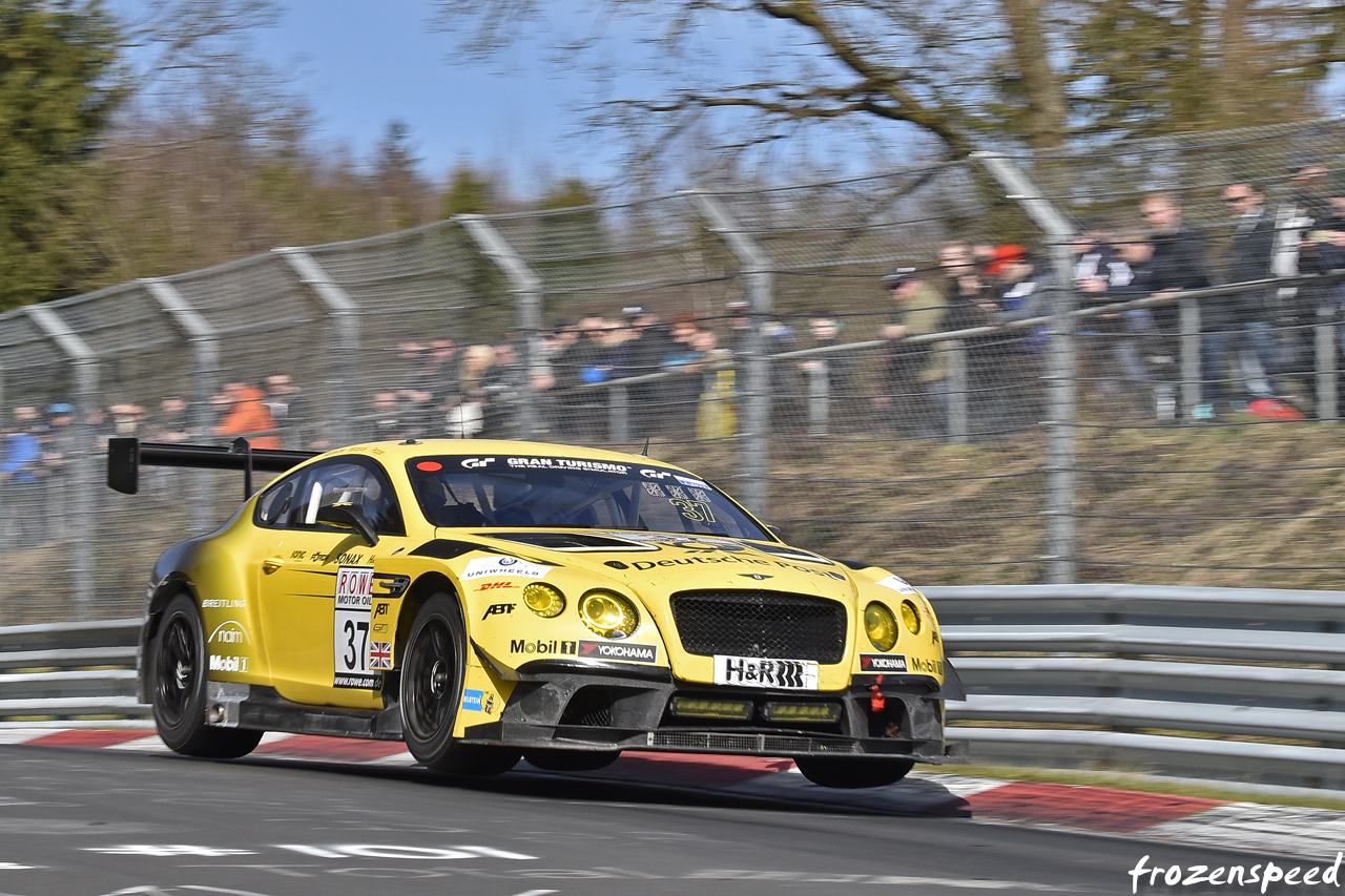 Abt Bentley Continental jumping