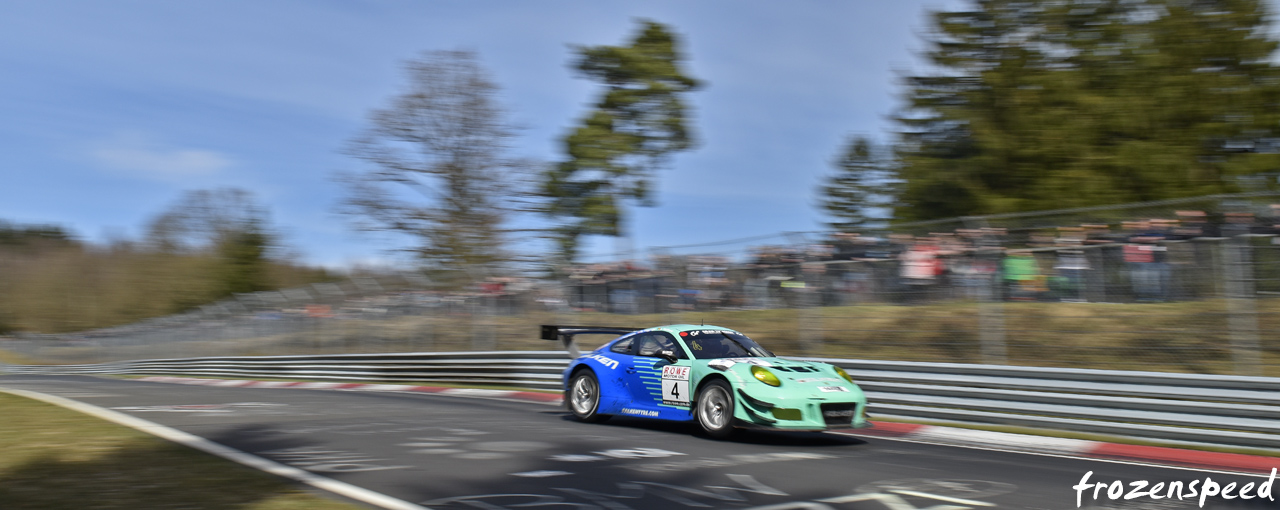 Falken GT3R jumping at Pflanzgarten