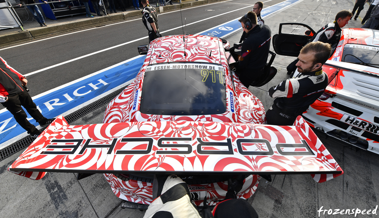 Porsche GT3R wing