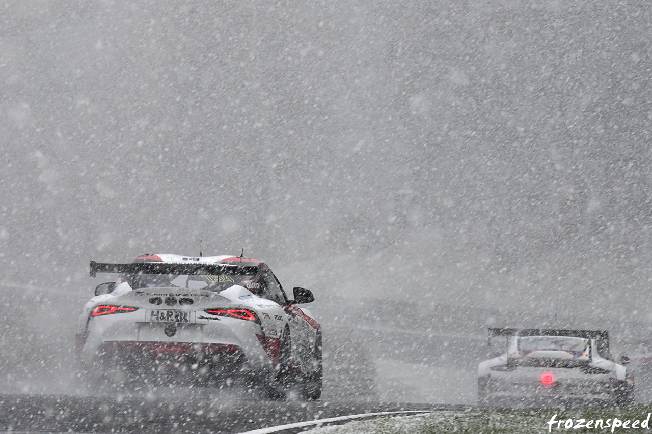 Toyota Supra snow