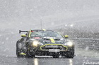 Aston Martin snow