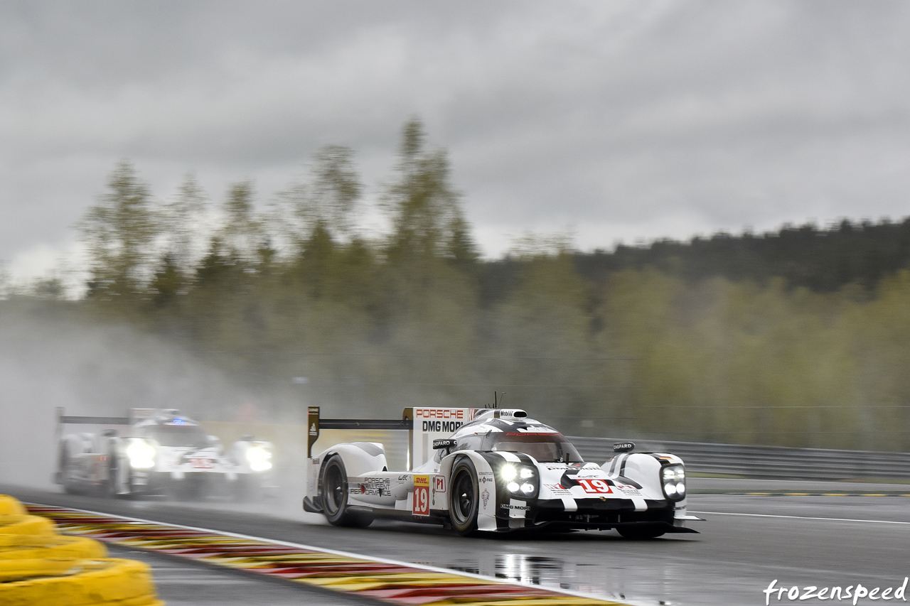 Porsche 919 Spa rain