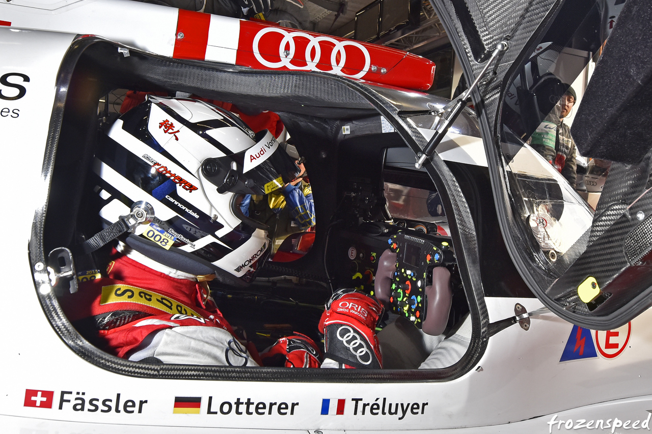 Andre Lotterer cockpit