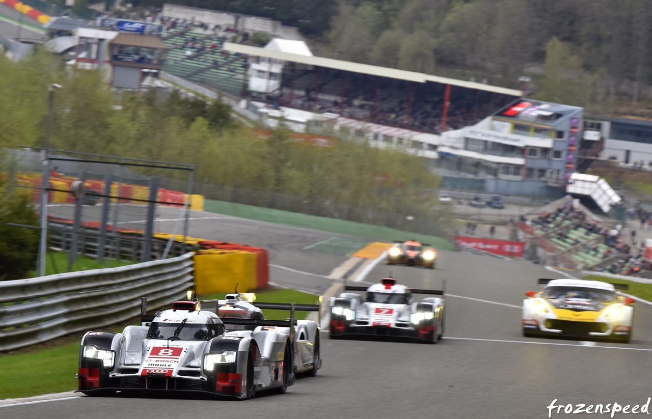 Audi R18 Porsche 919 Spa