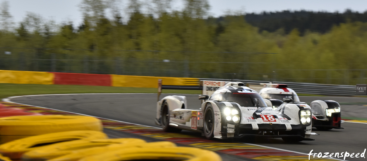 Porsche 919 Audi R18 duel