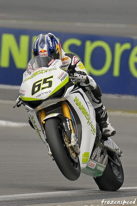 Johnny Rea wheelie