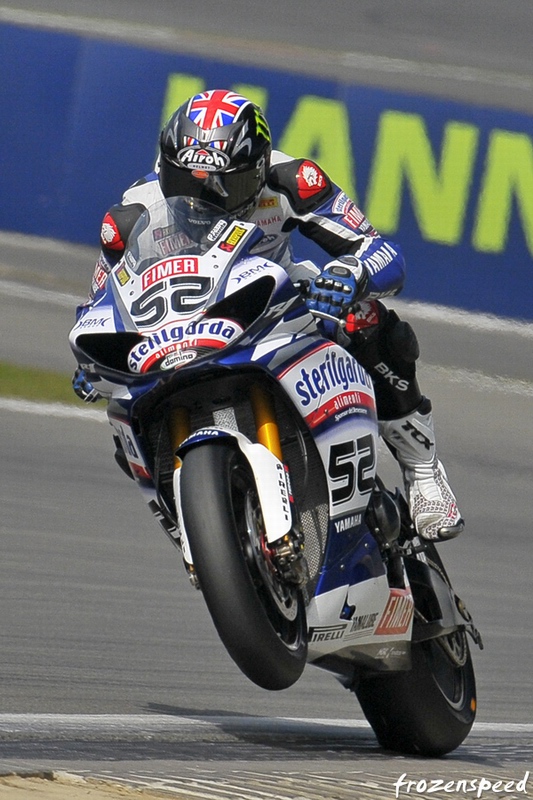 James Toseland wheelie