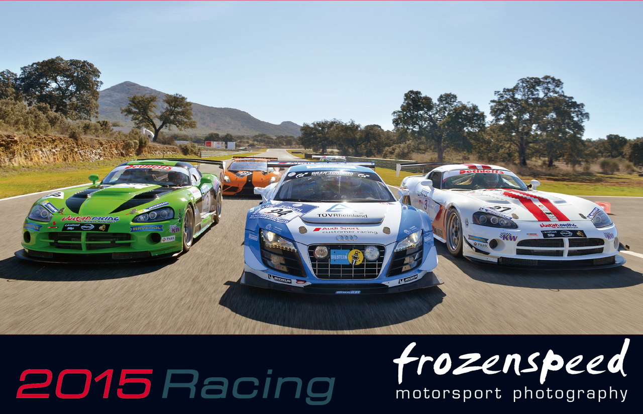 2015 Racing calendar cover