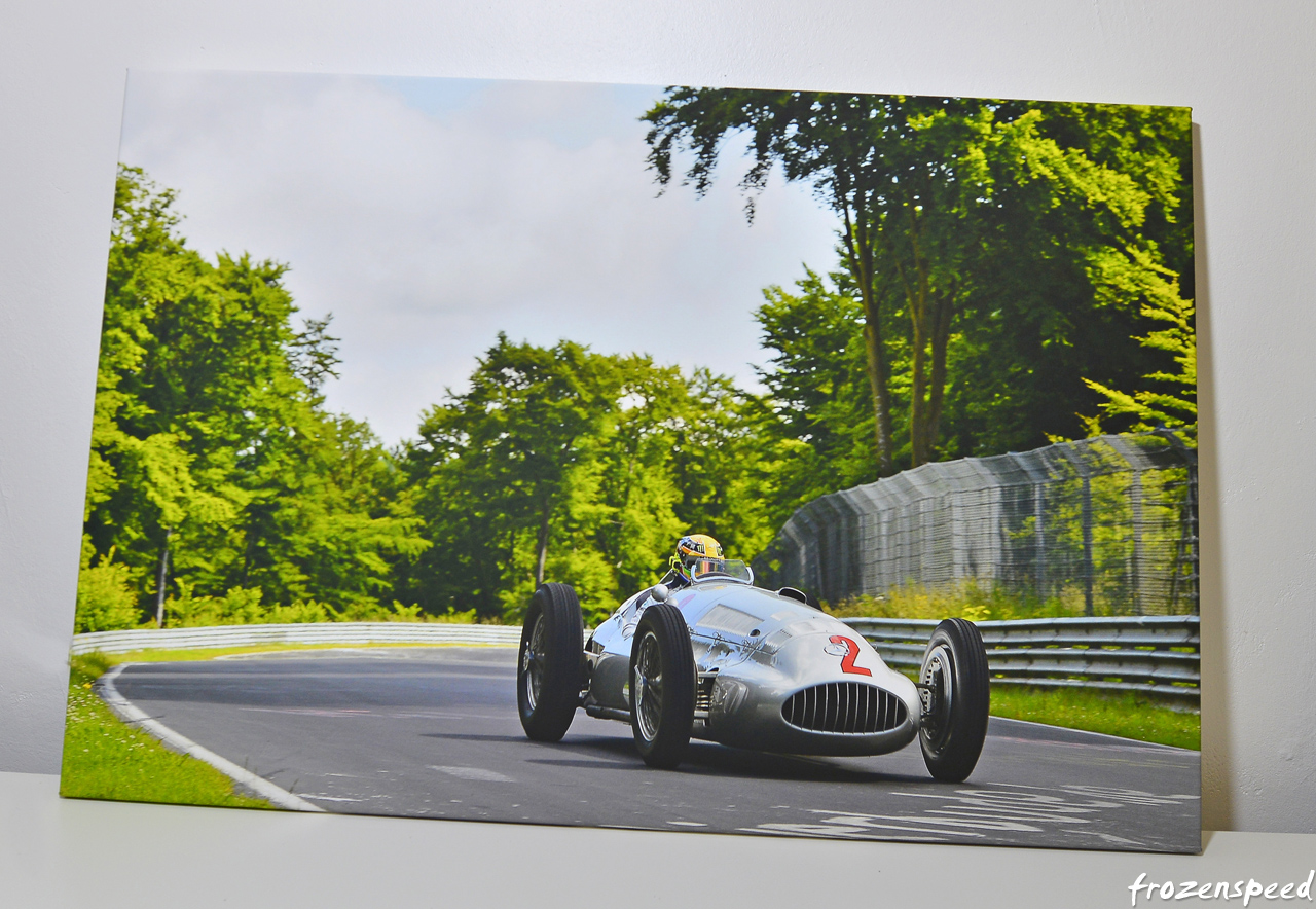 Hamilton Silver Arrows canvas