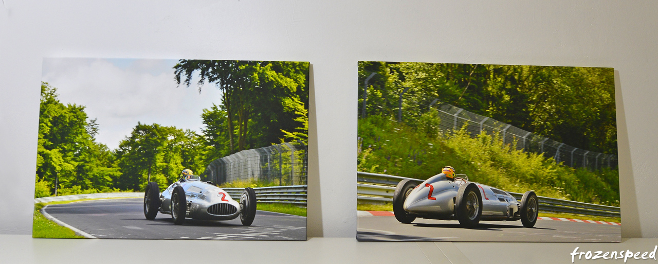 Hamilton Silver Arrows canvas x2