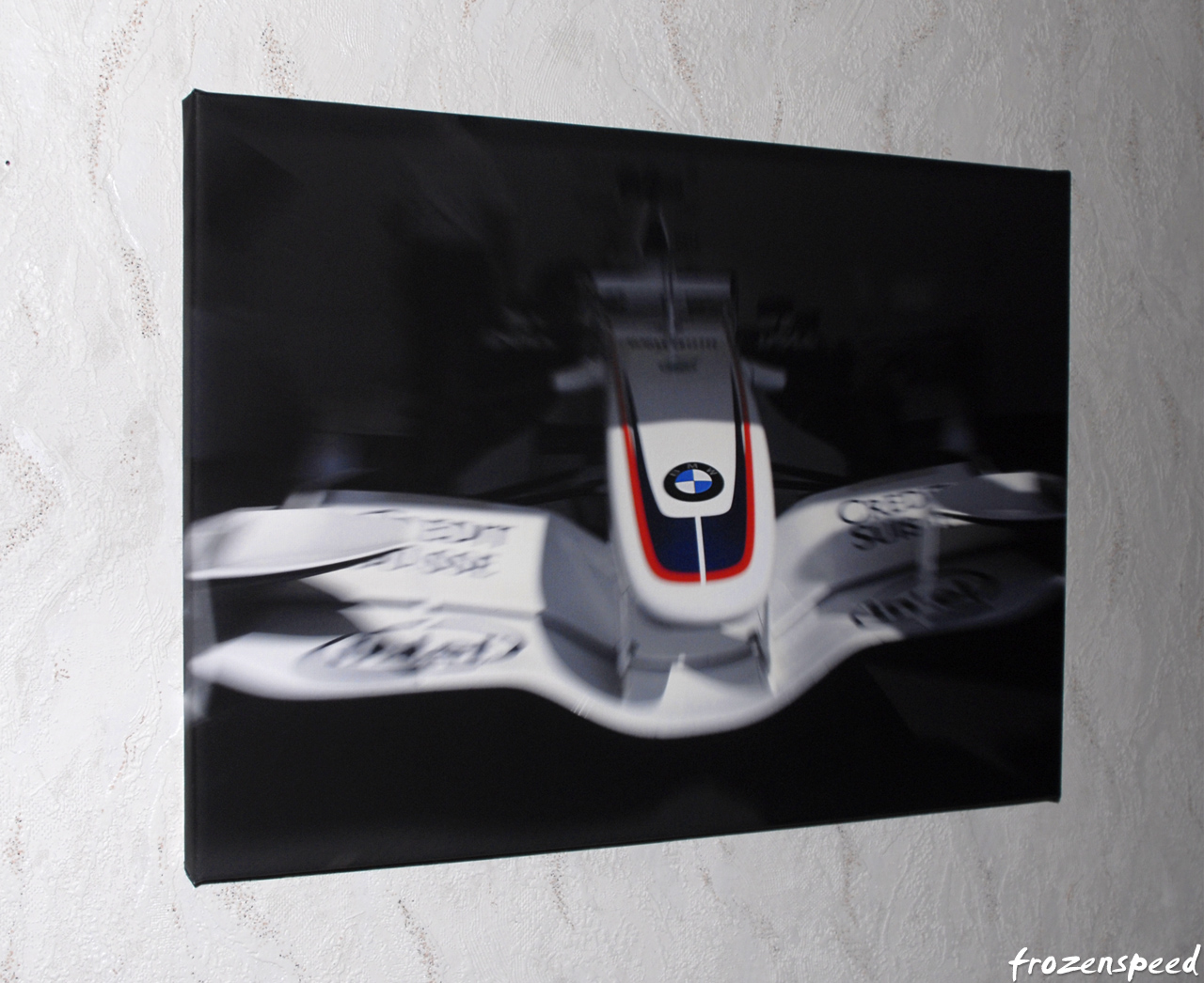 Sauber F1 canvas