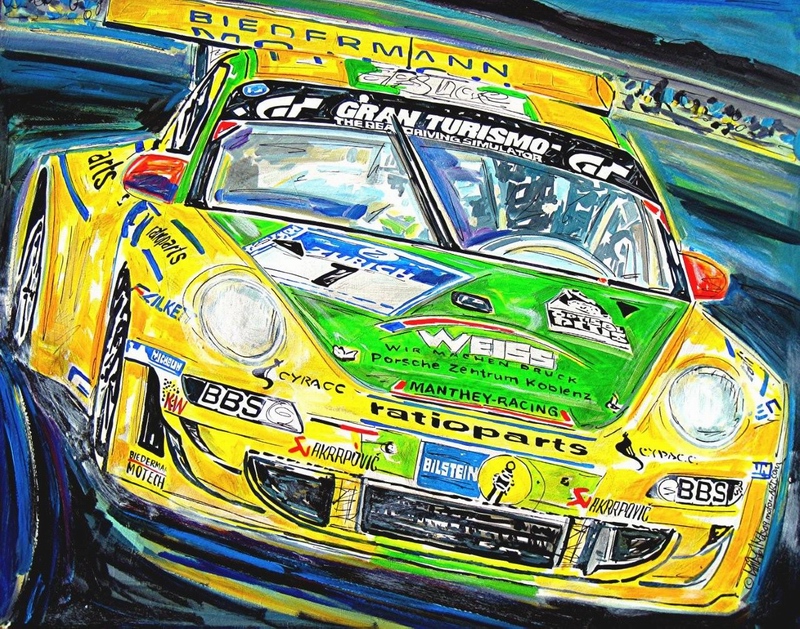 Painting GT3MR RSR