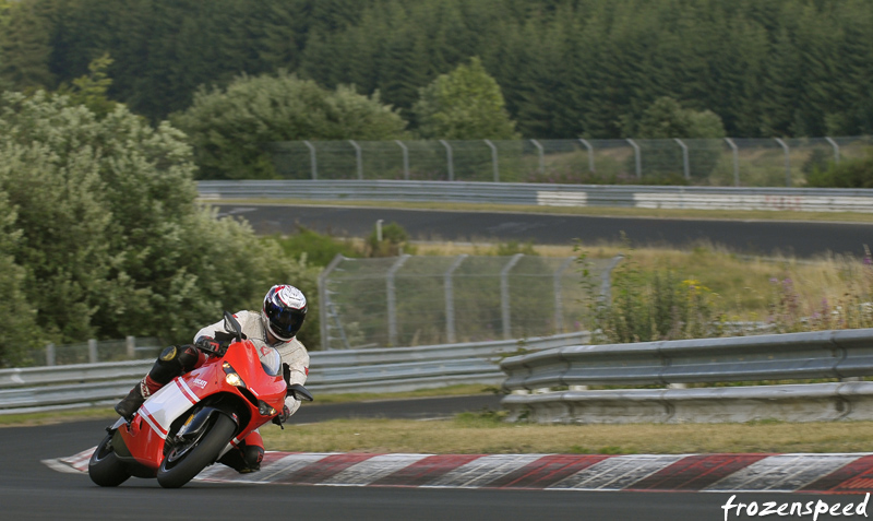 Desmosedici RR at the Nurburgring