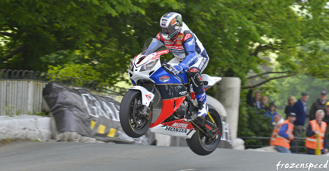 John McGuinness Ballaugh Bridge