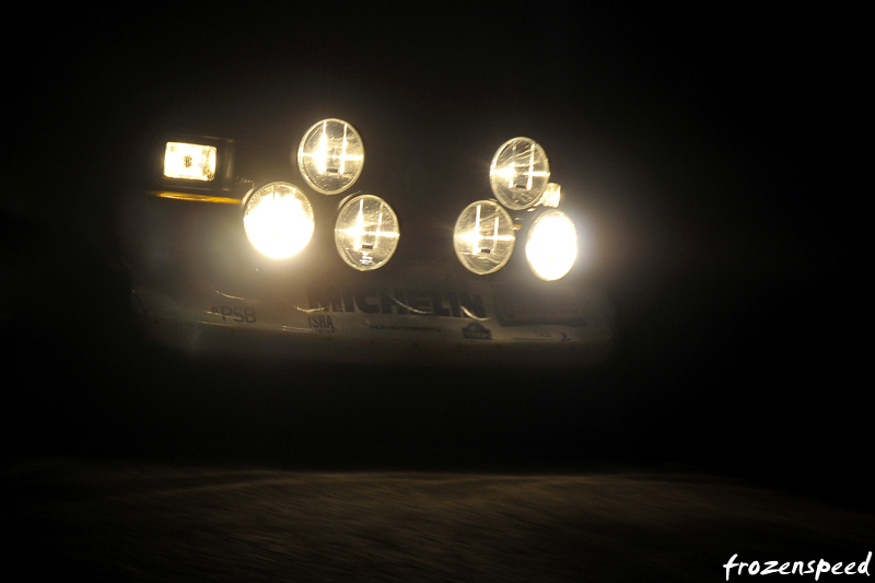 Audi Quattro S1 by night