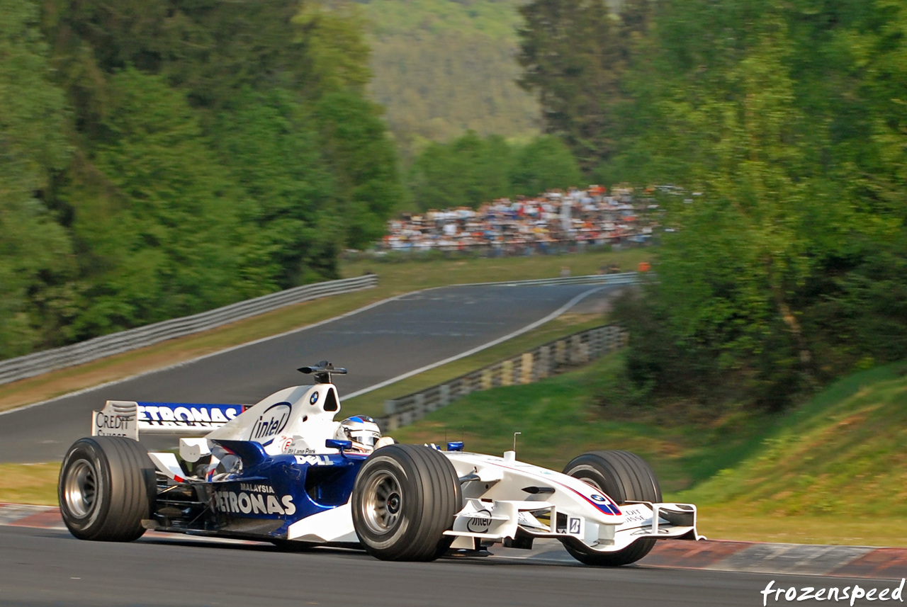 BMW Sauber F1 at the Nurburgring