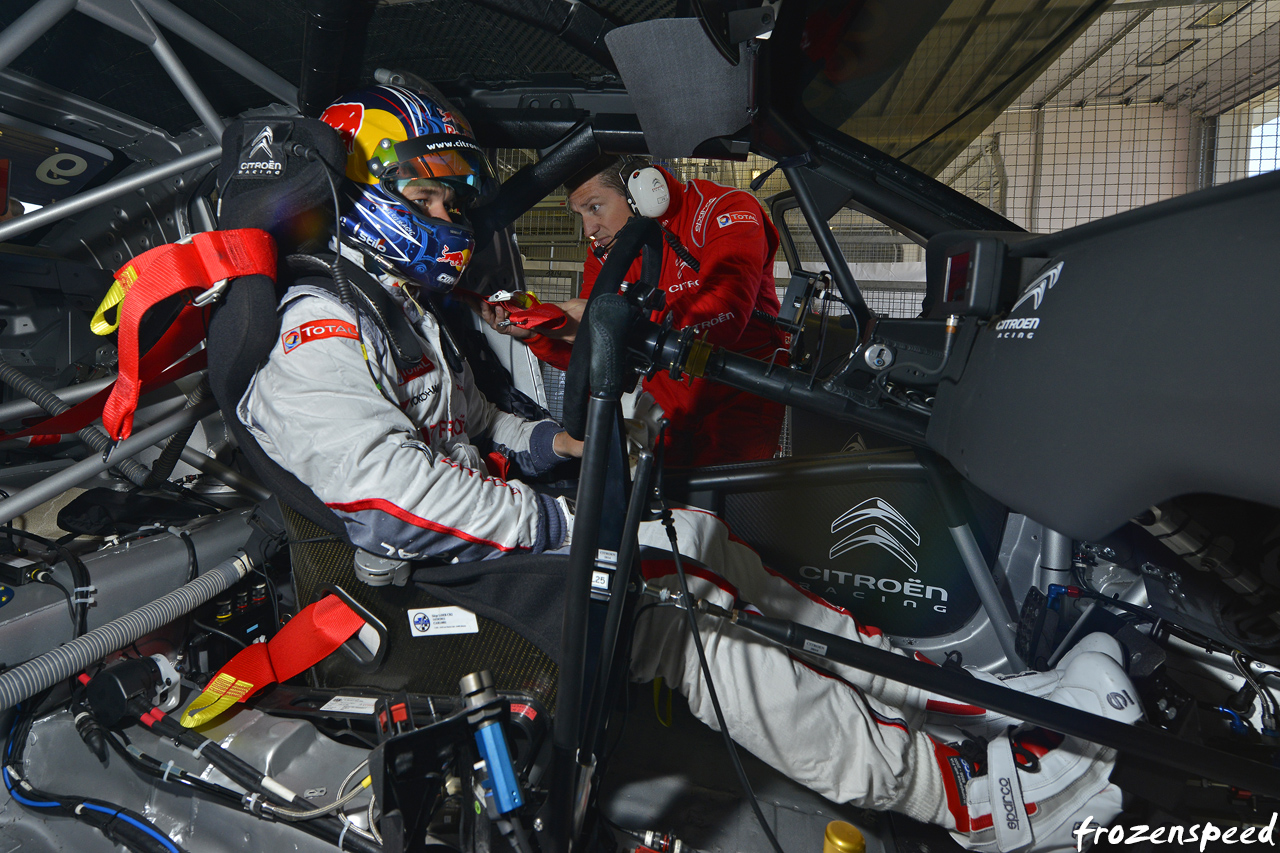 Sebastien Loeb WTCC Citroen cockpit