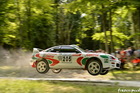 Toyota Celica GT-FOUR jumping at Goodwood