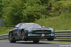 Mercedes SLS Flugplatz wheelie