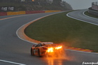 McLaren MP4-12C flames at Spa 24h