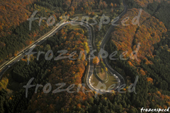 Nurburgring autumn aerial view